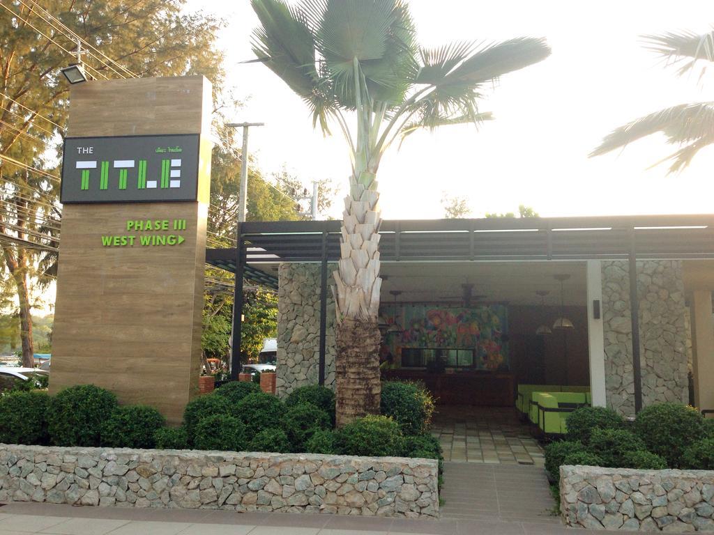 The Title Kr Beach Condotel Rawai Beach Exterior foto