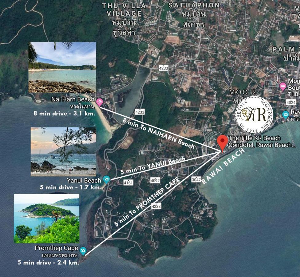 The Title Kr Beach Condotel Rawai Beach Exterior foto